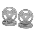 CAP Barbell Standard 1-Inch Grip Weight Plates - color: Gray, size: 10 lbs Plate Pack (x4)