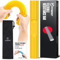 FitBeast Flex Therapy Bar, Tennis Elbow Therapy Bar - Ideal for Relieve Tendonitis Pain & Improve Grip Strength, Fitness Resistance Bar for Golfers Elbow & Tendinitis, Twist Bar for Physical Therapy - color: 1 Piece - Yellow - Extra Light