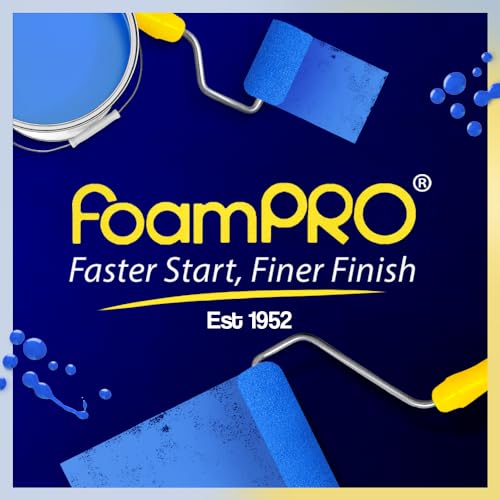 FoamPRO 59 Foam Paint Roller, 9" x 3/8" - size: 9" x 3/8", style: Heavy Textured Finish