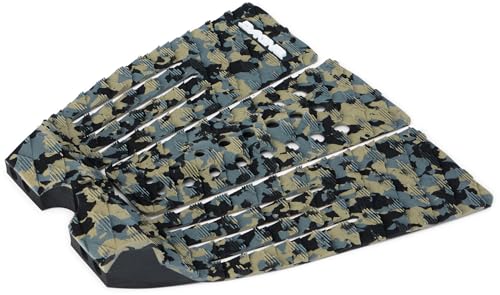 Dakine Surfboard Traction Pad, Jackson Dorian Pro Surf Traction Pad, Surf Traction Pad with 3M Adhesive, Traction Pad Surfboard Grip - color: Stone Castlerock Moss