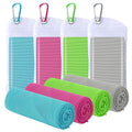 Cooling Towels for Neck and Face - Soft Breathable Chilly Towel, Sweat Wraps, Cool Rags Quick Dry Towel for Hot Weather, Workout, Sports, Yoga, Gym, Hiking, Running, Trips, Golf