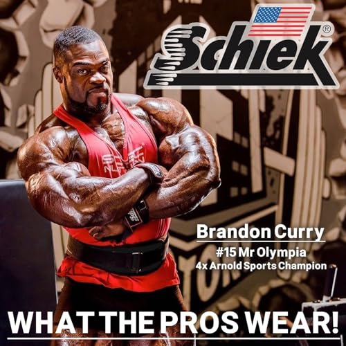 Schiek Sports Model 2004 Nylon 4 3/4" Weight Lifting Belt - Black - color: Black, size: Small