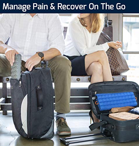 Brazyn Morph Foam Roller: Collapsible Travel Foam Roller for Back Pain Relief, Workout Muscle Recovery, Back Massager, Deep Tissue Leg Massage, Back Cracker (Sage, Traditional) - color: Sage, size: Traditional