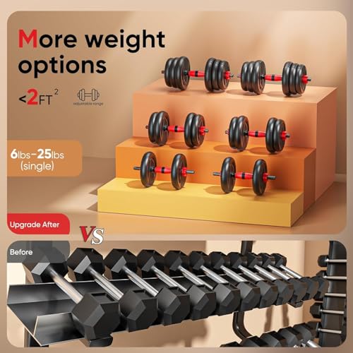 Adjustable Dumbbell set,20/30/45/70/90lbs Free Weight Set | 5 in1 Dumbbell Set with Connector,Used as Barbell,Kettlebells,Push up Stand,Fitness Exercises for Home Gym Suitable Men/Women - style: 90LB(45LB Pairs)