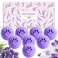 STRN Sneaker Deodorizer Balls 8 Packs Lavender Scent Shoe Odor Elimination, Scented plastic ball, Long-lasting Freshness Shoe Deodorizer for Sneakers Gym, Bags, Cars and Small Spaces