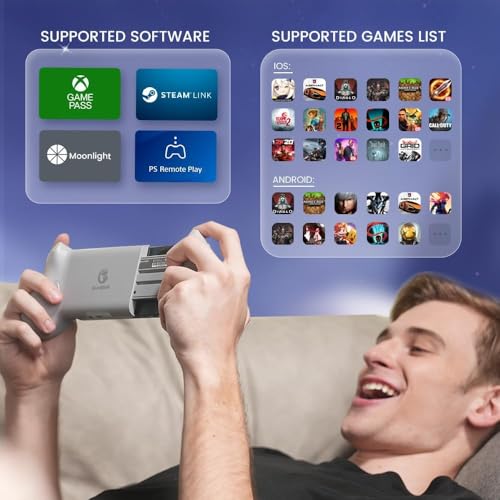 GameSir G8 Galileo Type-C Mobile Gaming Controller for Android & iPhone 15 Series (USB-C), Plug and Play Gamepad with Hall Effect Joysticks/Hall Trigger, 3.5mm Audio Jack (Renewed)