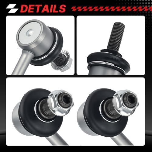 K90454 & K90455 Zinc-Nickel Alloy Stabilizer Sway Bar Links For 2001-2005 Honda Civic /2001-2005 EL /2002-2006 Honda CR-V /2002-2006 RSX /2003-2011 Honda Element - color: K90454,K90455, size: Sway Bar Links