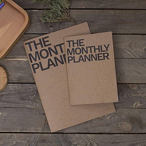 The Monthly Planner Undated (Medium x 2 Pack) - size: Medium x 2