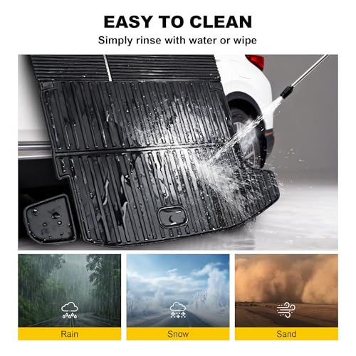 TTX LIGHTING Cargo Liner & Backrest Mat for 2024 2025 2026 Chevy Trax | Custom Fit Trunk Mat for Chevrolet Trax 2024 2025 2026 All Weather Waterproof Car Accessories - style: Cargo Liner & Seatback Mats