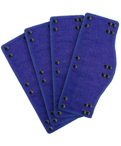 UNCO Hard Hat Sweatbands - 4 Pack, Navy Blue, Washable & Reusable Hard Hat Liners - color: Navy Blue, size: 4 Pack