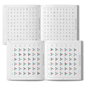 Vector Saccades Vision Training Kit – Sports Vision & Reaction Time Trainer for Athletes – Eye Focus & Tracking Exercise Tool to Improve Hand Eye Coordination, Focus, and Visual Accuracy