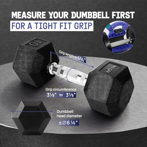 Yes4All Kettlebells Grip, Dumbbell Grip Handle, Convert Dumbbells into Kettlebell for Home Gym, Kettlebell for Weights Plate - color: A. Combo Red - Red