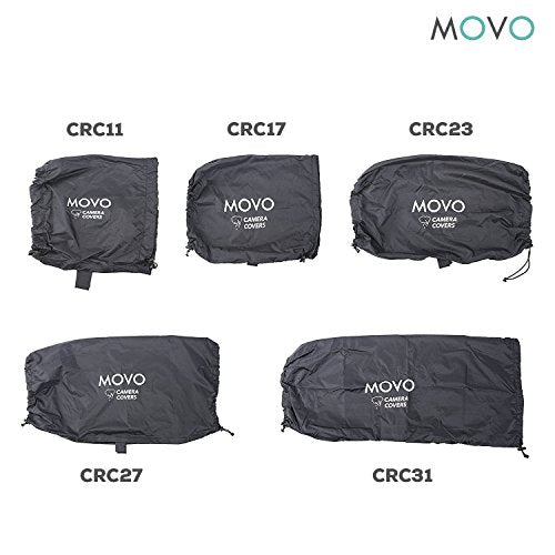 Movo CRC17 Storm Raincover Protector for DSLR Cameras, Lenses, Photographic Equipment (Small Size: 17 x 14.5)