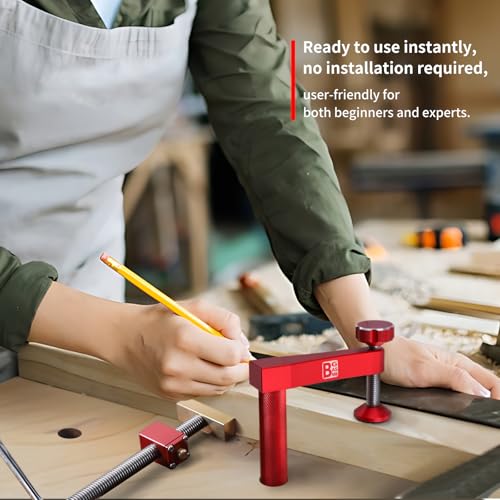 Bench Dogs Clamp Set, Woodworking Clamps with 4 Bench Dogs for 3/4 Inch (19mm) Workbench Dog Hole, Adjustable Dog Hole Clamp with 2 Ratchet Wrenches, Workbench Accessories for Woodworking Clamp - style: Bench Dog Clamp Set