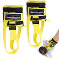 Adjustable Adjustable Feet Dumbbell Attachment,Feet Weight Lifting-Foot Weights for Exercise, Leg Extensions,Tibialis Trainer,Leg Lift Exercise Equipment - color: Style 1-Yellow 2pc