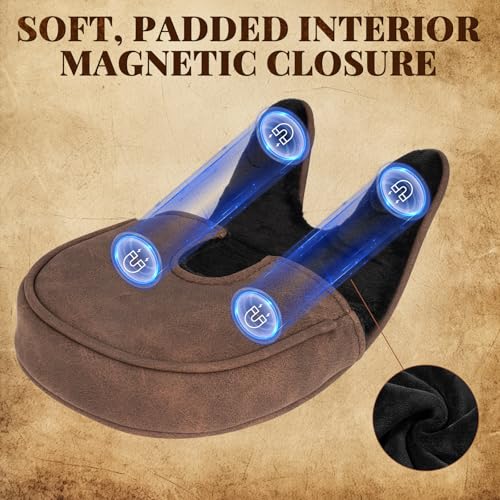 Craftsman Golf Cowboy Western Retro Brown Durable Golf Headcover Head Cover fits up to 460cc Driver for Fairway Wood Hybrids Rescue Putter Protector - style: DF3 putter cover