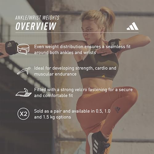 adidas Ankle/Wrist Weights - size: 0.5 KG