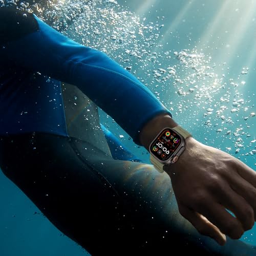 Alpine Loop Nylon Band - Compatible with Apple Watch Ultra 2/Ultra Bands 49mm 45mm 44mm for Men Women, Adjustable with Metal C Hook Strap for iWatch Ultra 2 iWatch Ultra Series 10 46mm SE/9/8/7/6/5 - color: Blue Black/New Blue/Military Green-Black