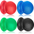 Jerify 4 Pcs Wiggle Seat Flexible Inflated Wobble Cushion Stability Balance Pad Balance Disc Sensory Seat for Men Women Fitness Physical Exercise Improving Posture Home Office - color: Colorful