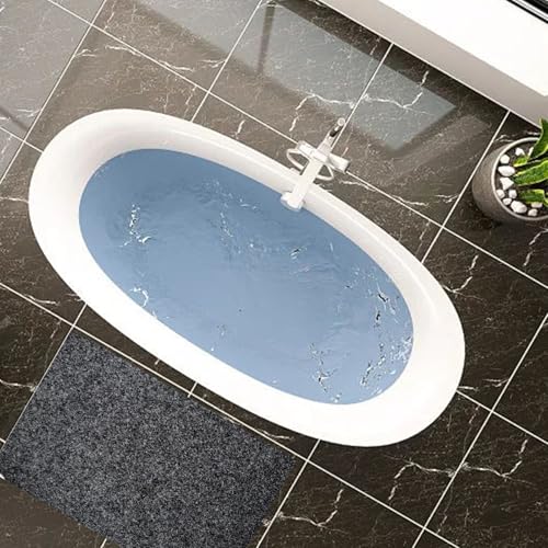 Pools Floor Pathways Mats, Absorb Water Pools Ground Walkways Pads, Slip-Proof Backing Pool Spa Floor Pathways Mats for Above Ground Pools, Spas, Hot Tubs.(10 Ft x 16 Inch), Black