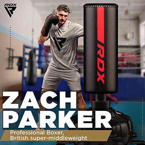 RDX Boxing Gloves, Pro Training Sparring, Maya Hide Leather, Muay Thai MMA Kickboxing, Men Women Adult, Heavy Punching Bag Focus Mitts Pads Workout, Ventilated Palm, Multi Layered, 8 10 12 14 16 18 Oz - color: GOLDEN, size: 8 OZ