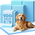 100-Pack Extra Large Pee Pads - 34" x 28" Puppy Pads for Dogs with 6-Layer Leakproof Protection, Disposable and Quick-Dry Dog Pads with High Absorbency for Easy Potty Training - size: 34" x 28" - 100 Packs, regular