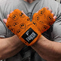 Forza Sports 180" Mexican Style Boxing and MMA Handwraps - color: Smileys Orange