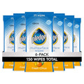 Pledge Multi-Surface Furniture Polish Wipes, Works on Wood, Granite, and Leather, Cleans and Protects, Fresh Citrus - Pack of 6 (150 Total Wipes) - size: 25 Count (Pack of 6)