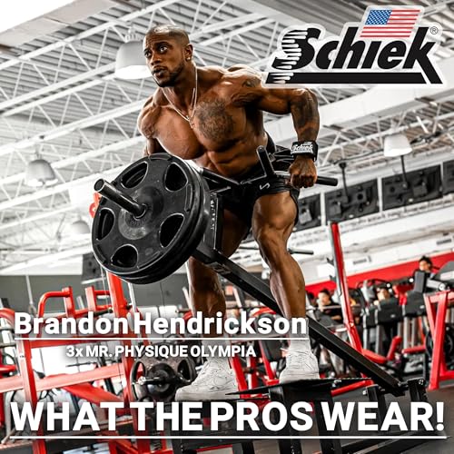 Schiek Sports Model 1100 WS Ultimate Weightlifting Wrist - color: Blackout