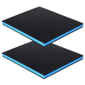 16x13 Inch Anti Vibration Pads, Sound Isolation Vibrating Pad Ribbed Rubber Damping Mat EVA Composite for Air Compressors, Conditioner, Treadmill, HVAC Washer Dryer - size: 16×13inch