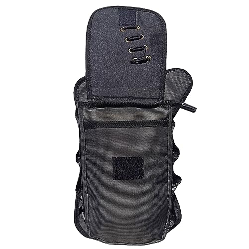 Thigh Pack, Larswon Leg Bag Thigh Pouch Bag Tactical Waist Bag Motorcycle Bag Waterproof - color: D- Gray, size: Medium