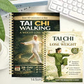 28-Day Senior Balance & Weight Loss Journal – Tai Chi Walking Workout Log, Low-Intensity Exercise Tracker, Designed for Seniors, Spiral-Bound Fitness Planner (2 Copies)