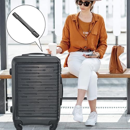 2PCS Luggage Replacement Handle, Plastic Portable Luggage Suitcase Case Handle, Suitcase Spare Strap Handle Grip, Spare Carrying Grip Replacement Part