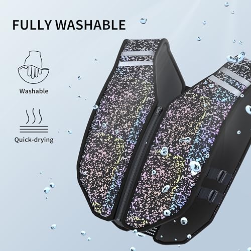 PROIRON Weighted Vest Soft Washable for Men Women 6.5lbs/11lbs/17.5lbs/22lbs,Fully Reflective Running Weight Vest,No Leakage Weighted Vest for Fitness,Workout,Weight Loss,Strength Training - size: 17.5 lb