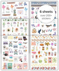Lamare Decorative Daily Planner Stickers – Calendar Stickers for Journaling - style: Decoration Stickers