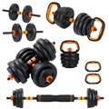 Adjustable Dumbbell Set, 66LBS weights dumbbells set, 4-In-1 Dumbbell Set with Connector for Barbell, Kettlebell, Push-Up Stand, Home Gym Fitness Equipment for Strength Training