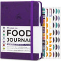Clever Fox Food Journal Pocket - Daily Food Diary, Meal Planner to Track Calories & Nutrients, Weight Loss Tracker Notebook, 4x5.5” (Purple) - color: Purple, size: Pocket (4.0'' x 5.5'')