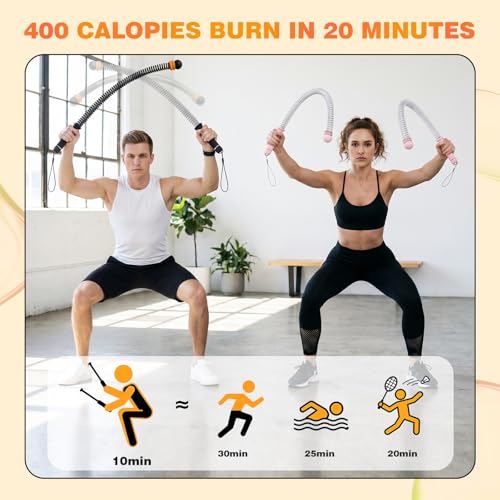 2Pcs Weighted Cordless Battle Ropes, Heavy Duty Cordless Battle Rope with Non Slip Handle Adjustable Resistance and Portable Exercise Ropes for Strength Training & Cardio Fitness(Black) - color: Black