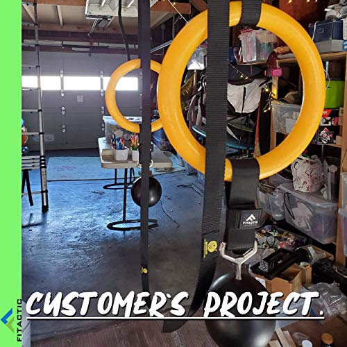 Rock Climbing Solid Training Cannonball Bomb Power Pull Up Ball Hold Grips for Straps for Finger, Forearm, Biceps, Back Muscles - color: Black (Groove 3.5")