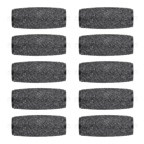 12 Pack Replacement Roller Refill Heads Compatible with Amope Pedi Refills Electronic Foot File (12 Extra Coarse) - color: 12 Extra Coarse
