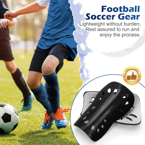 Soccer Shin Guards and Socks for Toddler Kids, Lightweight Soccer Shin Pads & Sleeves Equipment, Protective Defender Gear for 3-6 Years Old Children Boys Girls Sports Game - color: Pink