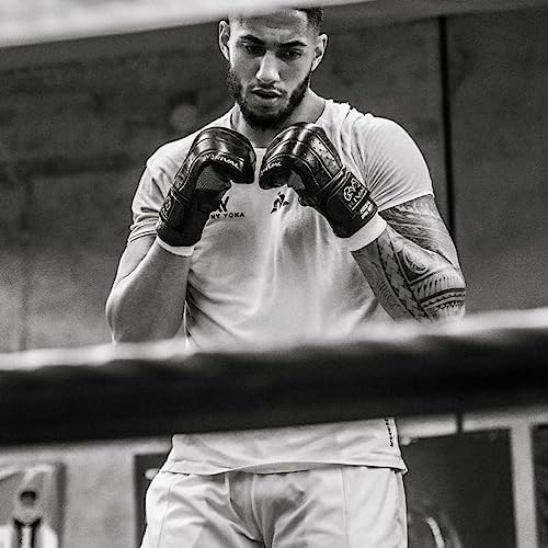 RIVAL Boxing RB5 Bag Mitt Gloves, Bare-Fist Punching Feel, Zero Resistance Training for Triggering Fast Twitch Muscles - color: Yellow, size: Large