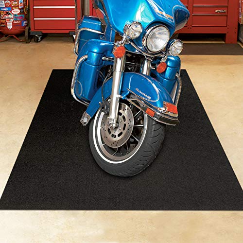 LINLA 61 x 39 in-Absorbent Oil Mat Contains Liquid Garage Floor Mat, Motorcycle Mat for Garage，Reusable, Washable, Protects Garage Floor or Driveway Surface, Shop,Parking, - size: 5'1" x 3'3"
