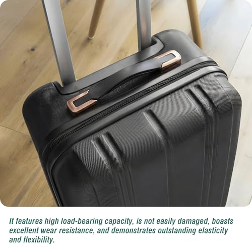 Luggage Replacement Handle, Suitcase Spare Grip, Travel Bag Repair Part | Ergonomic grip design, sturdy construction, comfortable hand feel, suitable for luggage repair and travel bag replacement - style: RB-004 Rose Gold