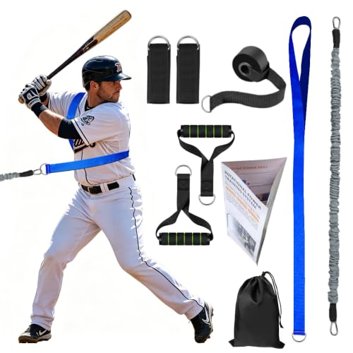Baseball Resistance Bands Set – Baseball Pitching & Throwing Trainer with Arm Strength Training Bands for Youth Pitchers, Throwing Warm-Up, Arm Care and Softball Training Equipment - style: BSB03