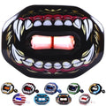 Oral Mart Flag Football Mouth Guard with 3D LipFit Design for Kids - Youth Football Mouthguard (No Boil) Cool Instant Fit Lip Guard Mouthpiece for Braces (Detachable Helmet Strap Included) - color: Fierce Bear