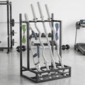 Weight Bar Rack, Can Hold Multiple Weighted Barbells | Workout bar holder for full body workout, 22.8"W x 18.1"D x 35.4"H