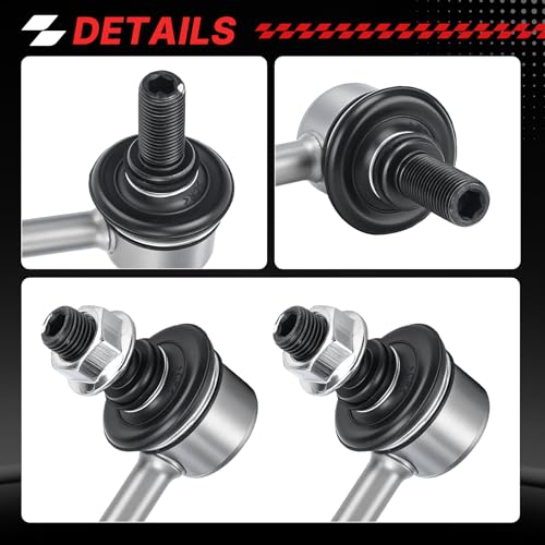 K7258 Zinc-Nickel Alloy Front Stabilizer Sway Bar Links for 96-19 Grand Caravan 96-07 Dodge Caravan 04-08 Pacifica Voyager 96-16 Chrysler Town & Country - color: K7258, size: Sway Bar Links