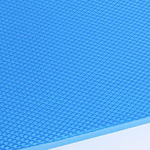 RiToEasysports Fitness Yoga Balance Mat, Balance Training Foam Pad Flat Support Soft Cushion High Exercise Yoga Mat Training Mats for Women Mats - color: Azure Blue