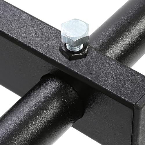 ECOTRIC 46" Wall Mounted Pull Up Chin Up Bar Heavy Duty Gym Workout Fitness
